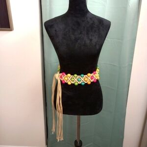 Rainbow Rope Belt